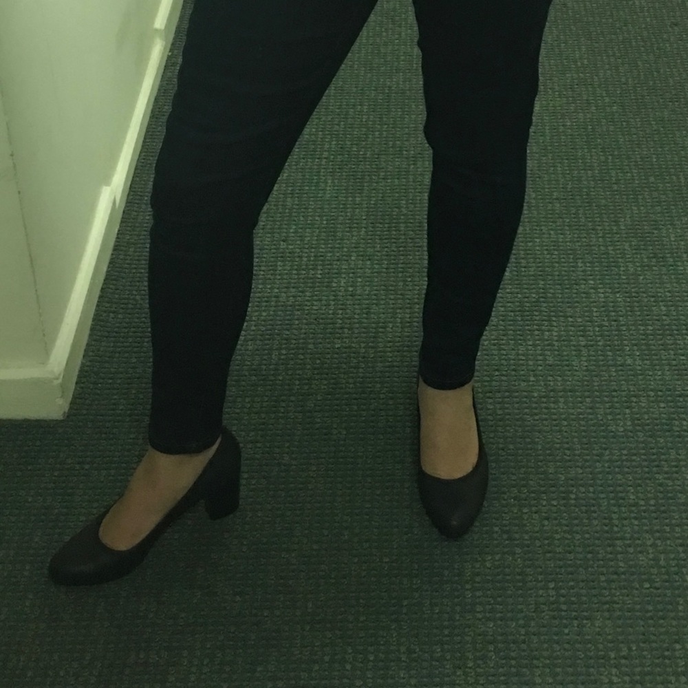 Thick heel pump! - Naturalizer